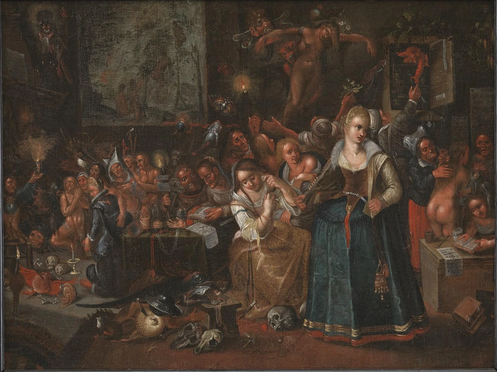 Witches' Sabbath, by Unknown, 1616