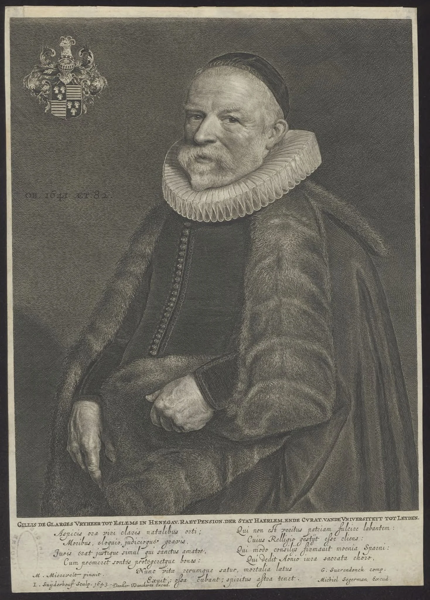 Portrait of Gillis de Clarges