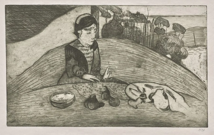 The Woman with Figs, by Paul Gauguin, 1894