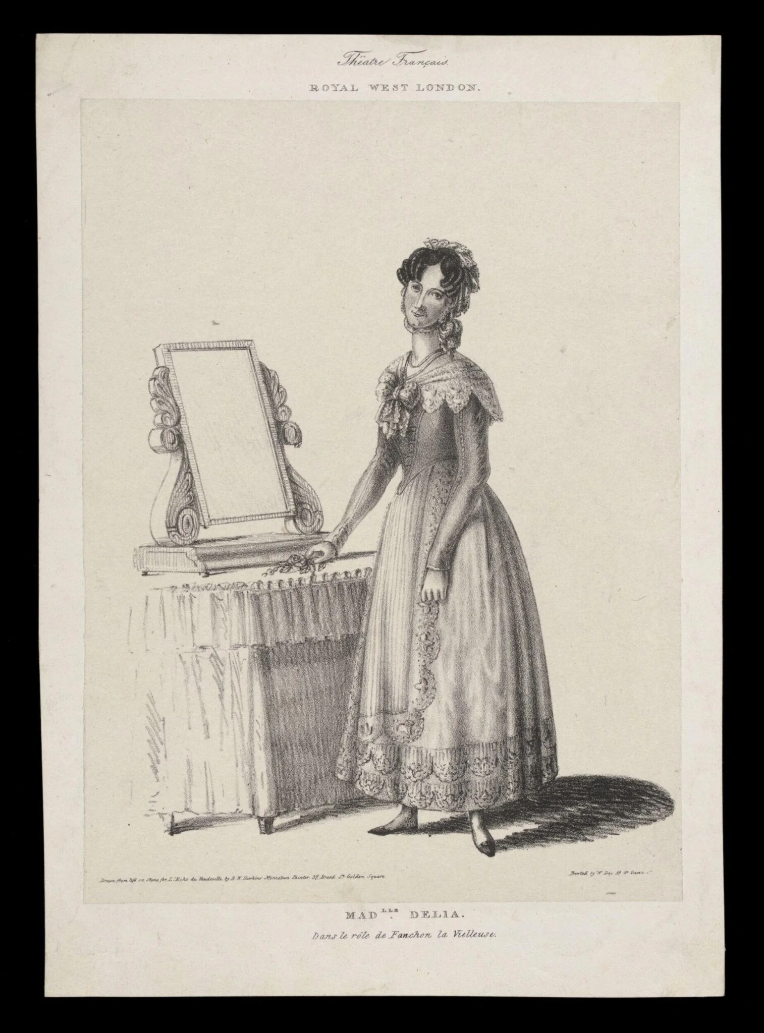 H Beard Print Collection, by W Hawkins, 1850