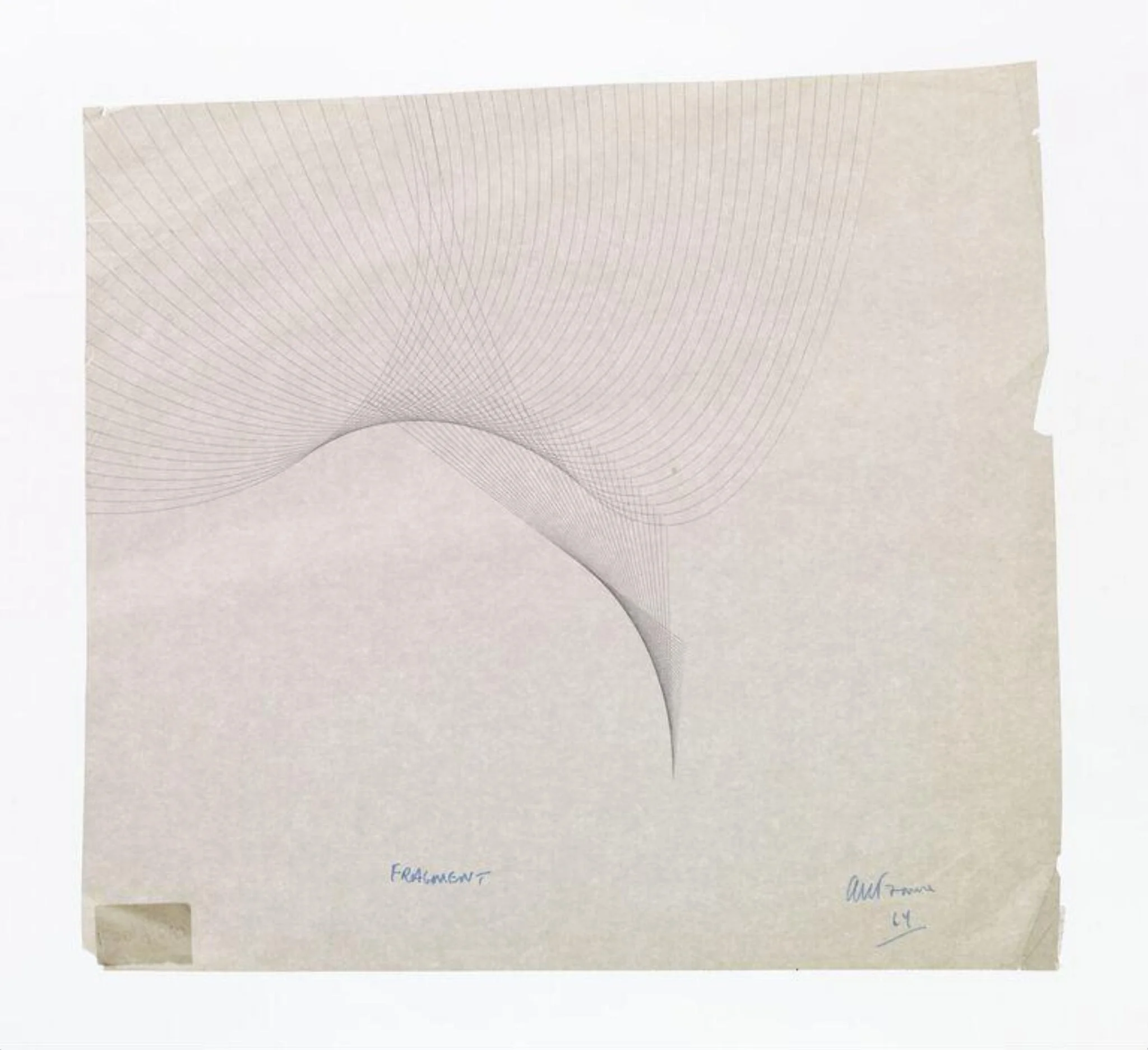 Fragment, by Alan Marc France, 1967