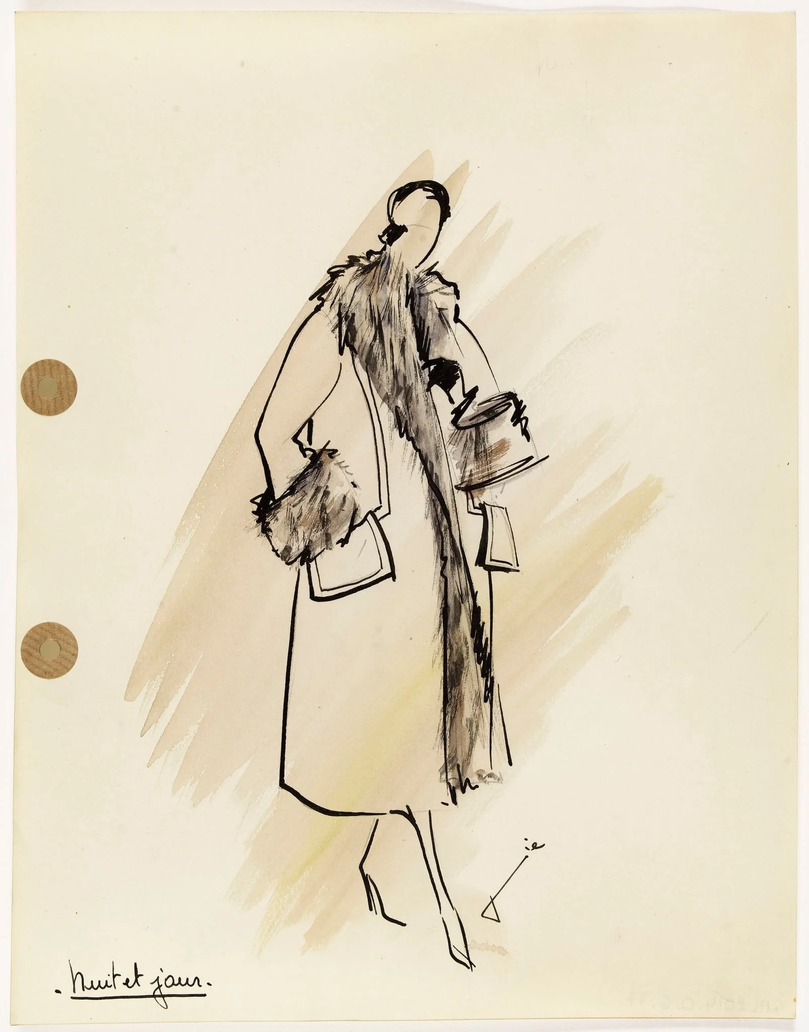 'Nuit et jour', by Carven, 1949