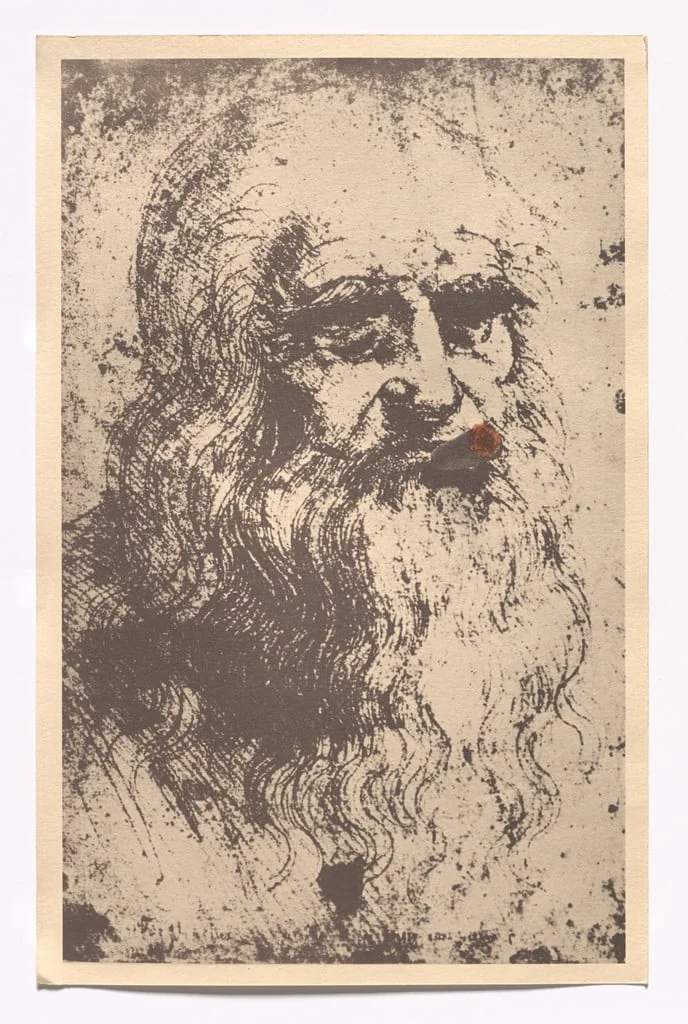 Untitled, by Man Ray, ink, 1968