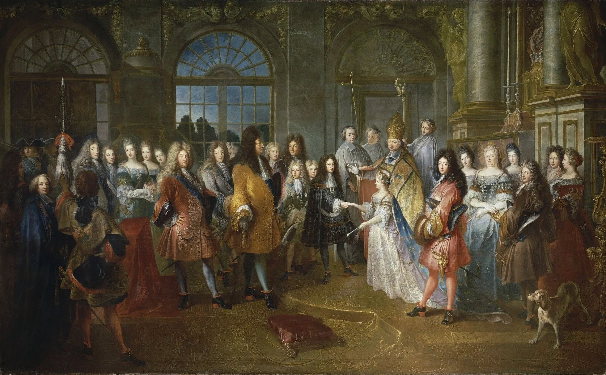 Mariage de Louis de France, duc de Bourgogne et de Marie-Adélaïde de Savoie, 7 décembre 1697