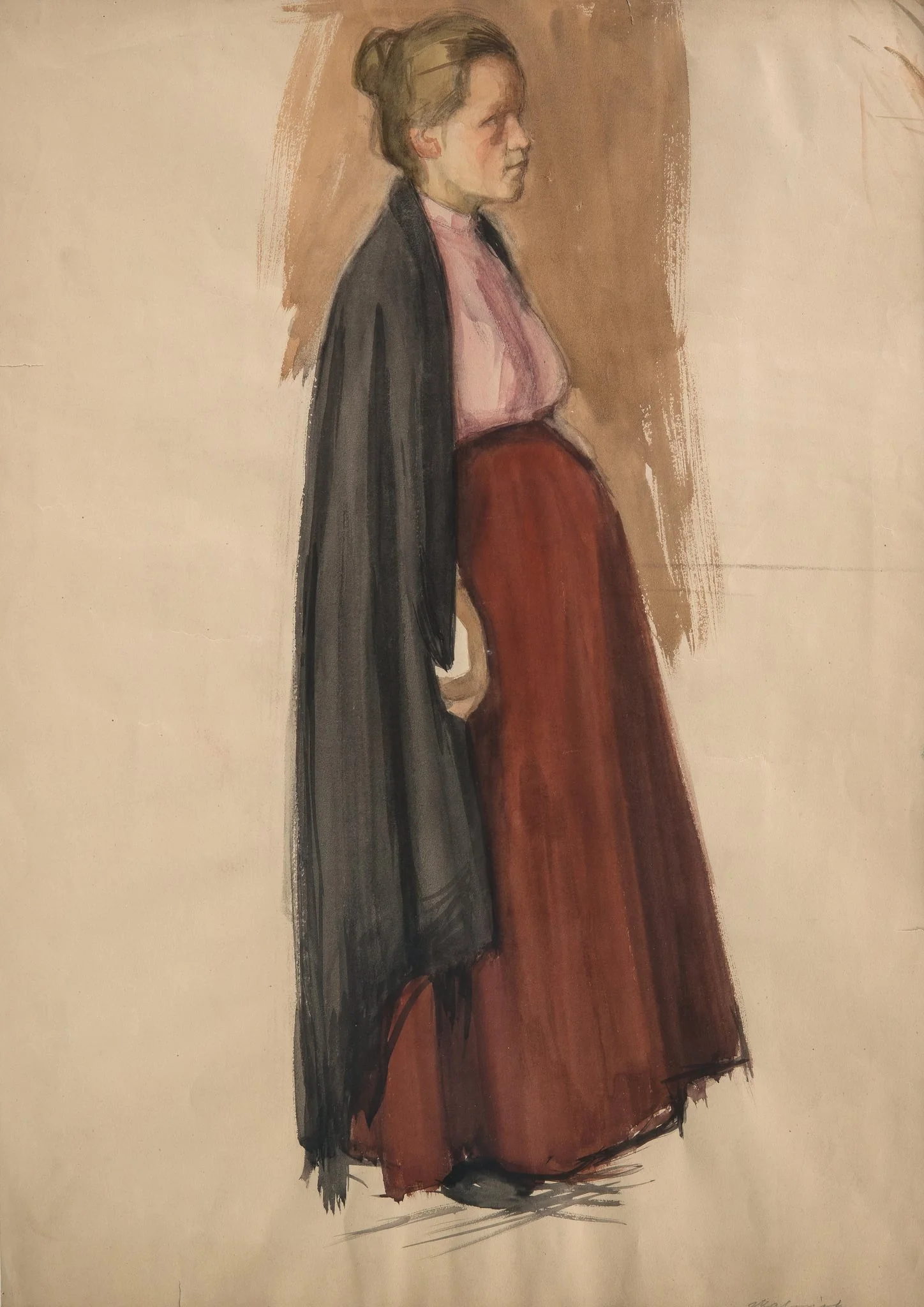 Odottava äiti, by Eero Järnefelt