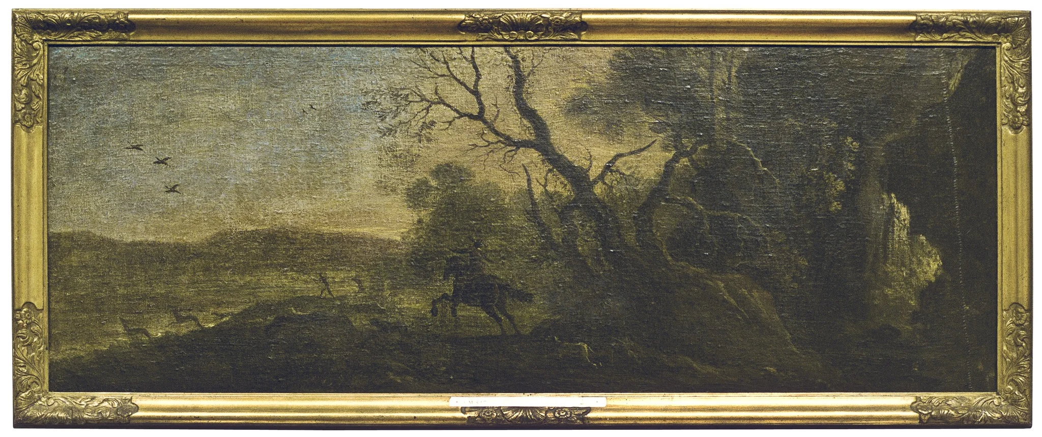 Landskap, by Unknown, oil