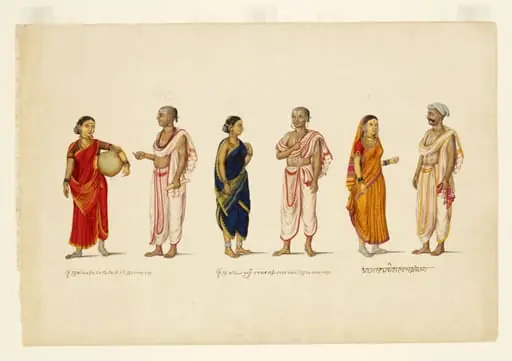 Three Brahmin couples