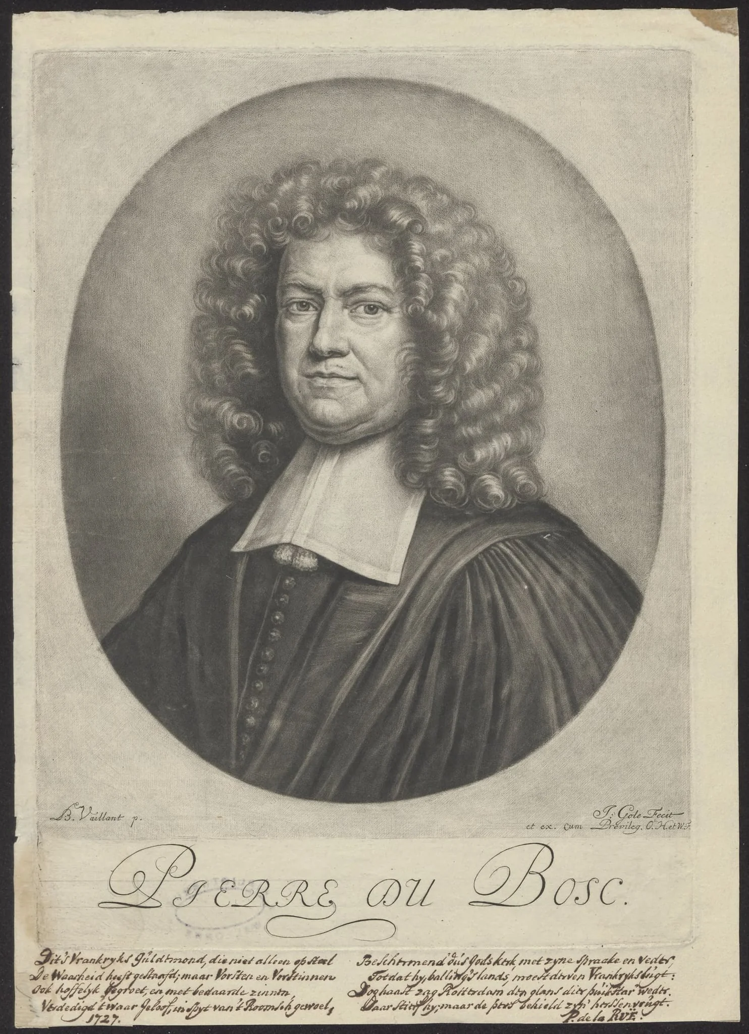 Portrait of Piere du Bosc