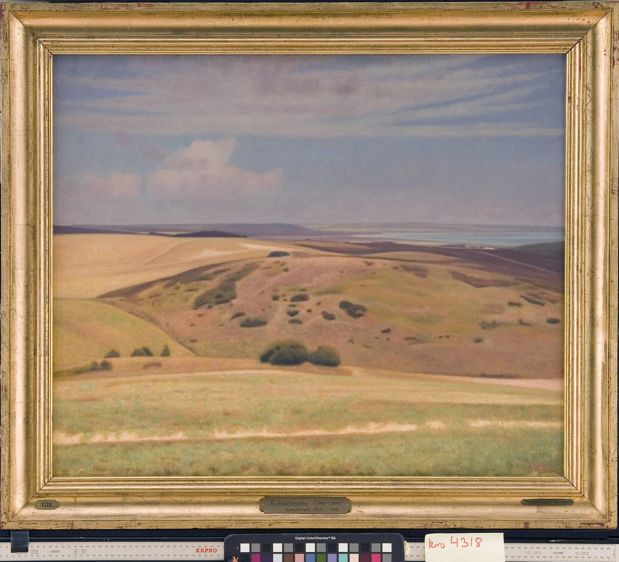 Vid udsigt. Mols, by Unknown, 1936