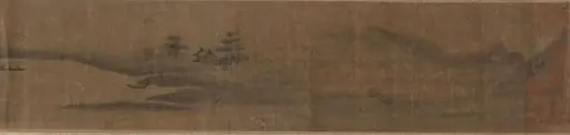 明/清　佚名　仿方從義　巢雲圖　卷|Miniature Landscape