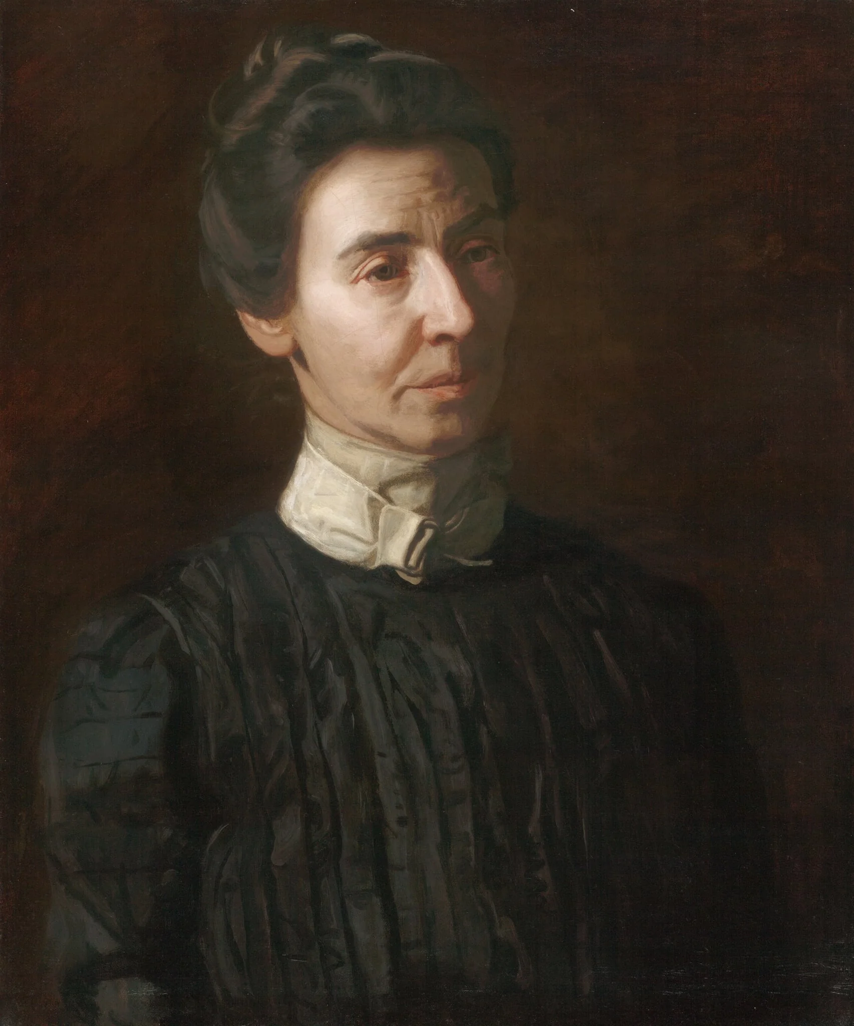 Portrait of Mary Adeline Williams, by Thomas Eakins, oil, 1899