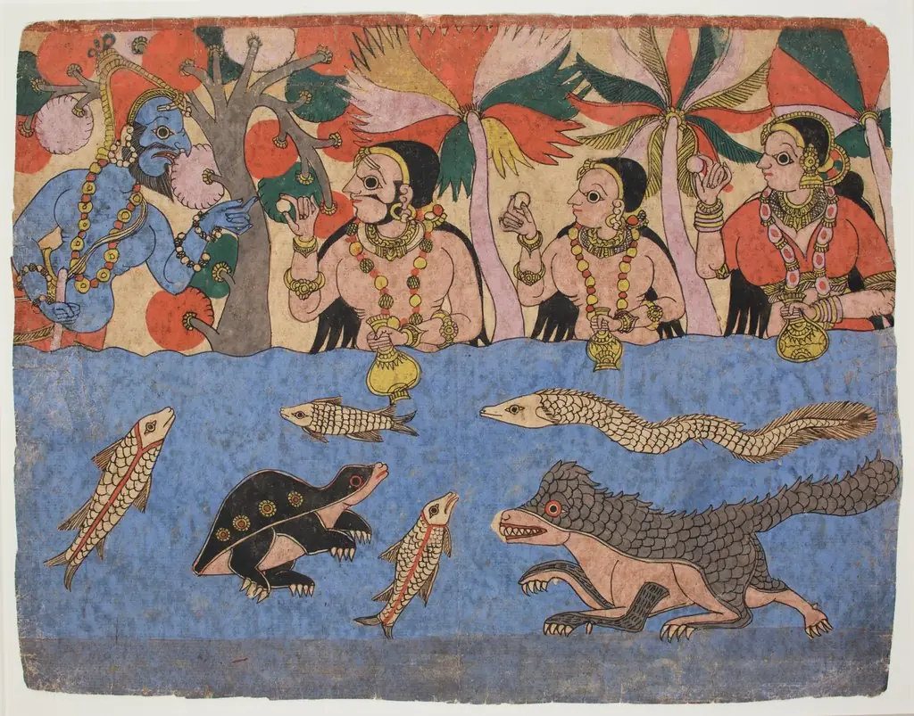 Scene from the Ramayana