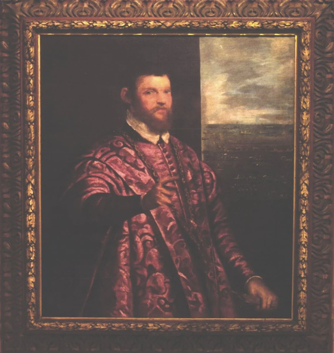 Portretul unui senator venețian, by Unknown, 1850