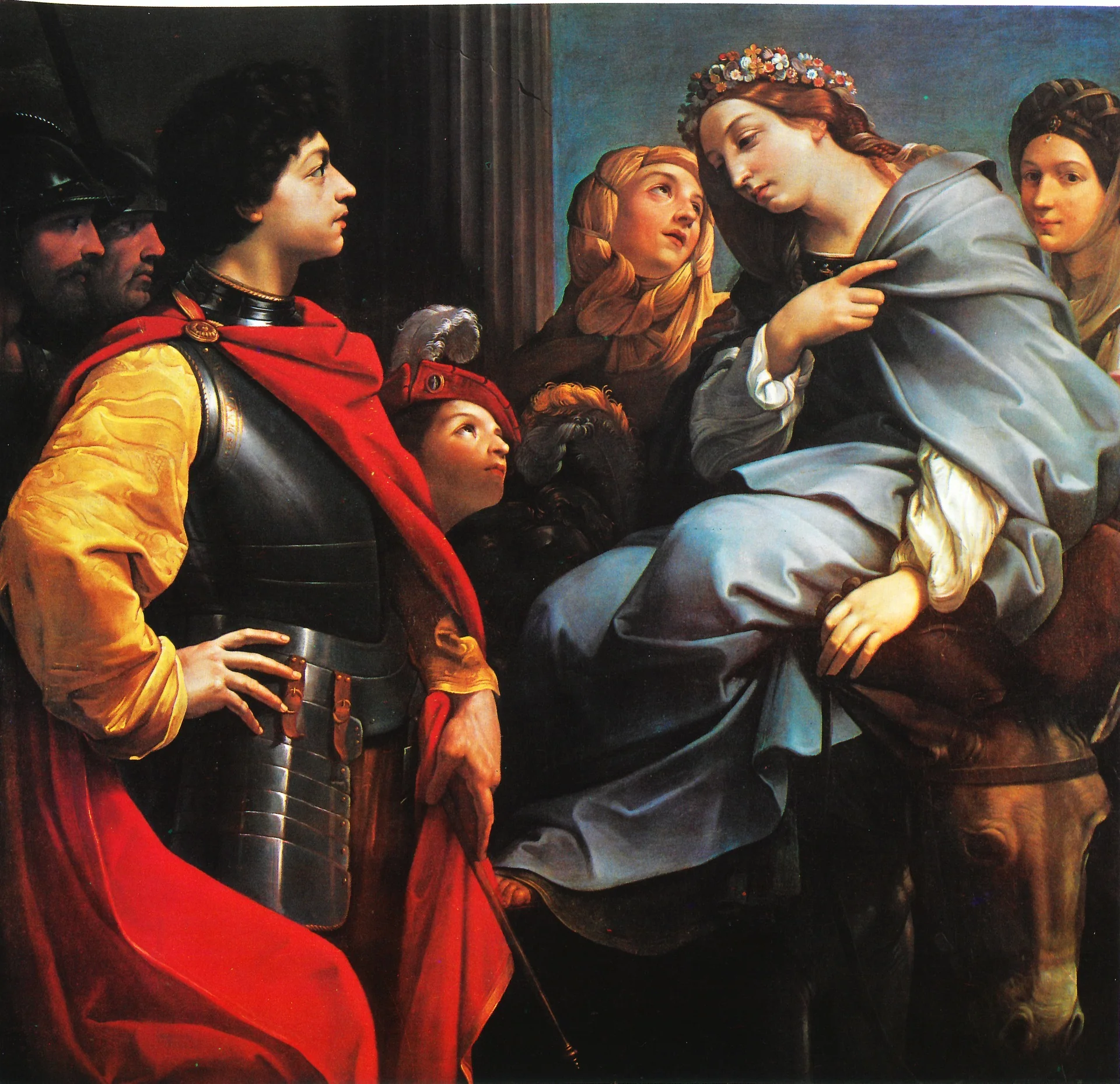 David and Abigail, by Guido Reni, oil, 1617