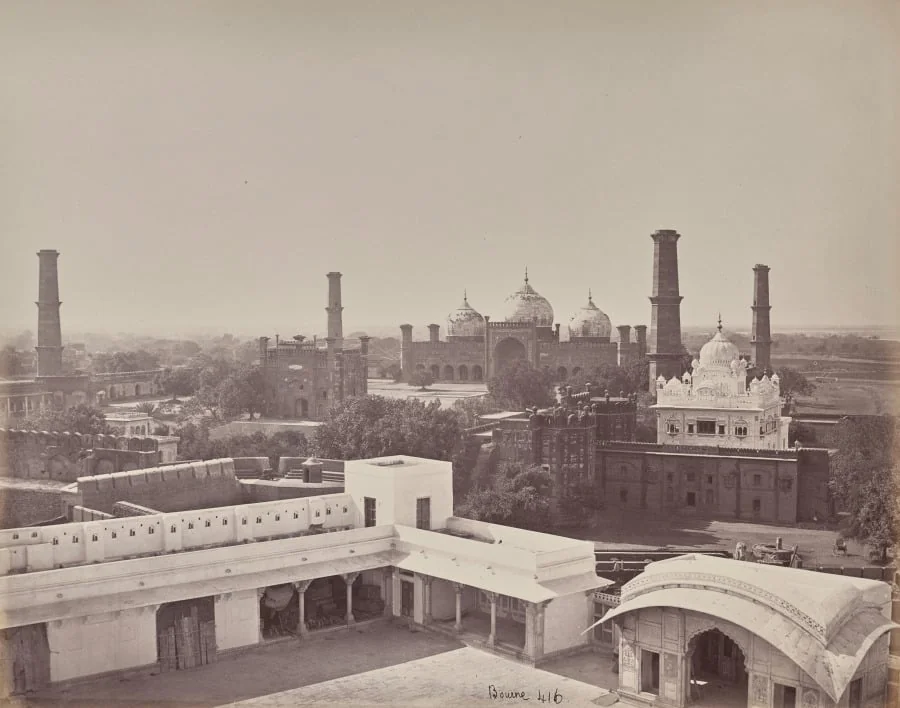 View of the City of Lahore Taken from the Roof of the Palace in the Fort, by Samuel Bourne, 1866