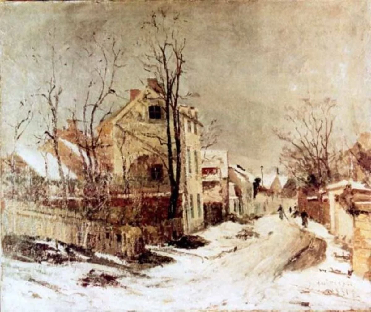 Iarna la Barbizon