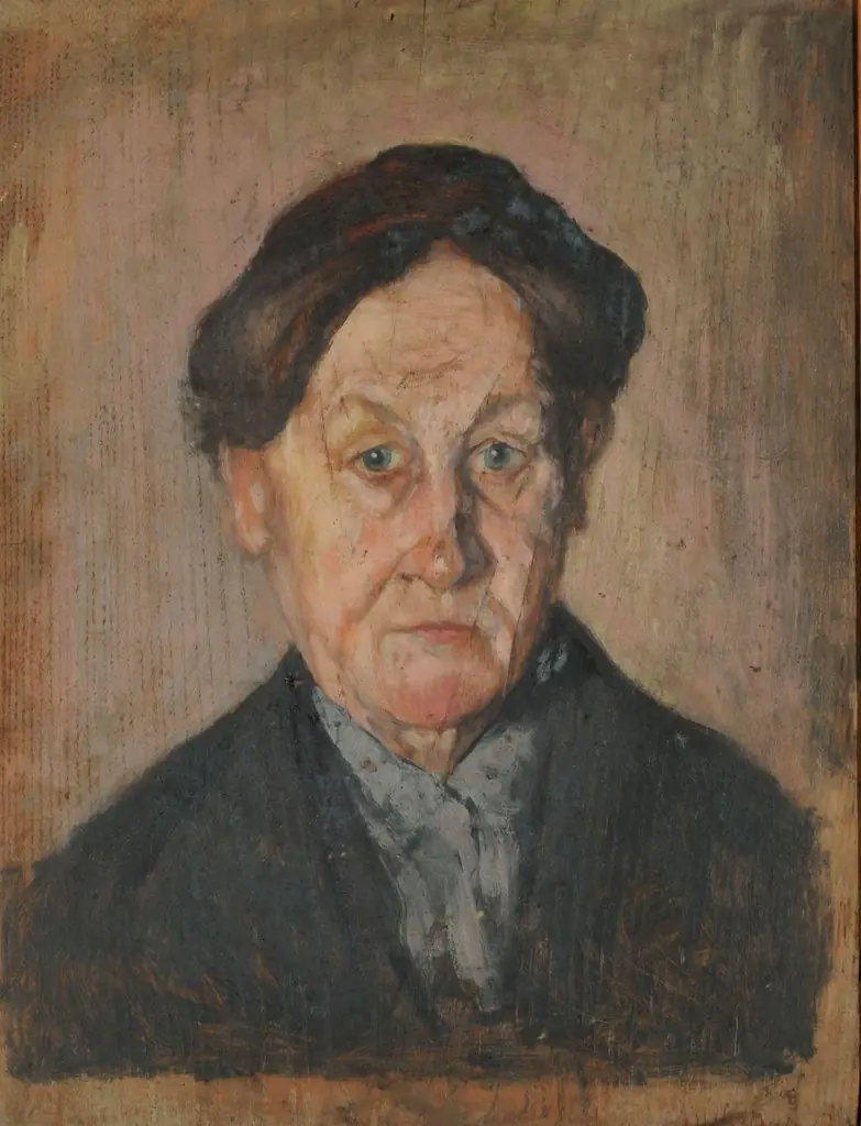 Portrait of my mother