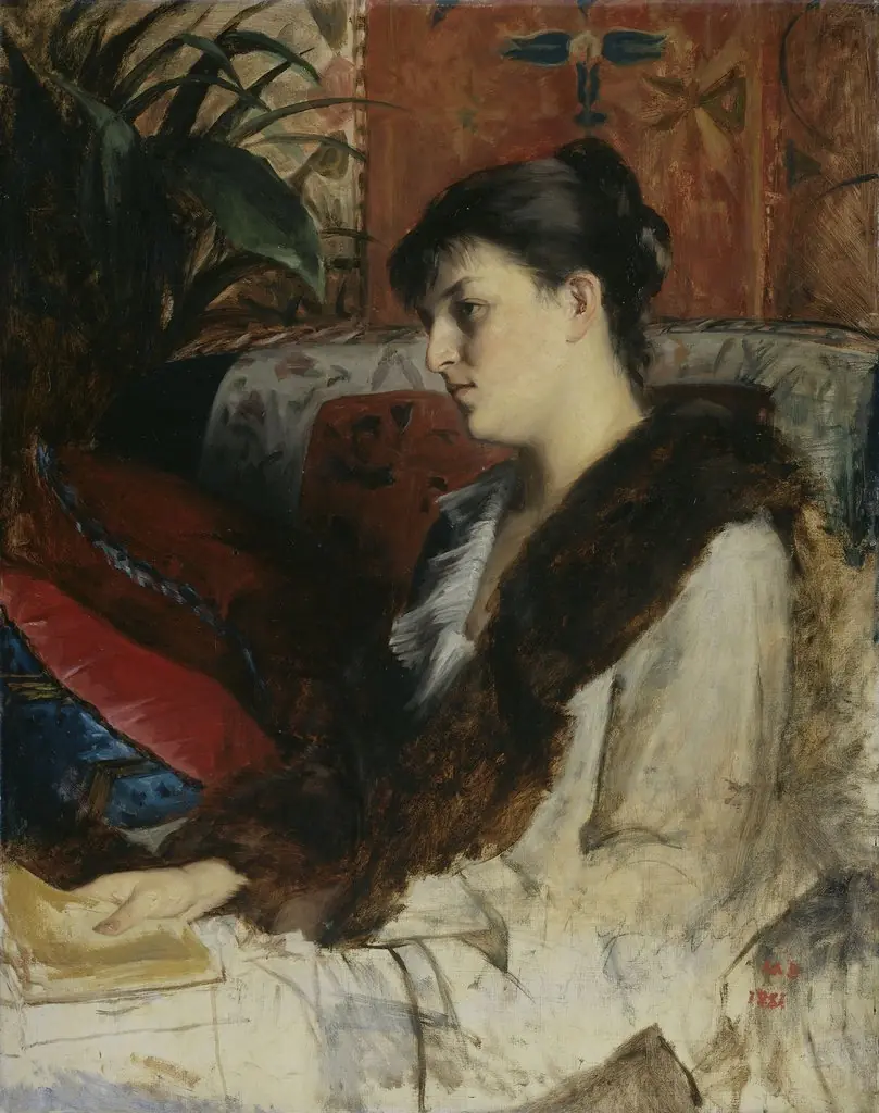 The artist's sister-in-law