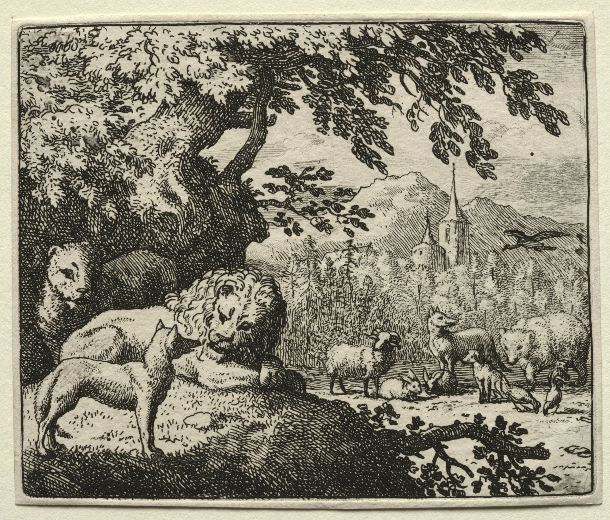 Reynard the Fox:  Reynard Continues His Story, by Allart van Everdingen, 1662