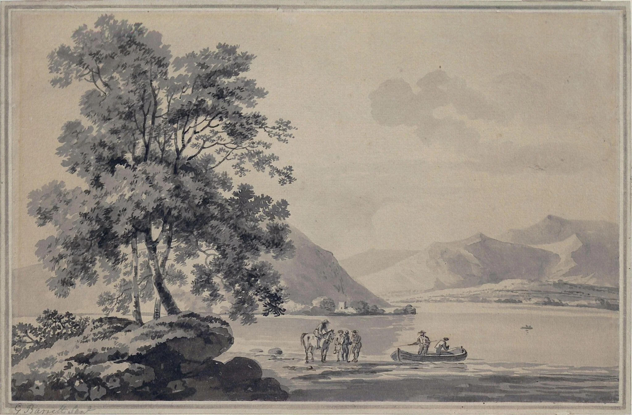 A Lake Scene