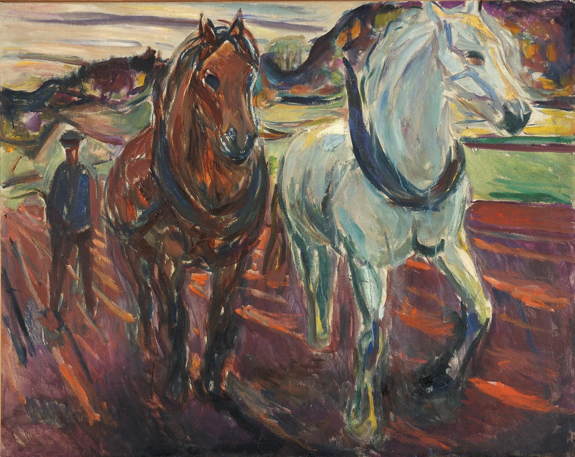 Horse Team Ploughing
