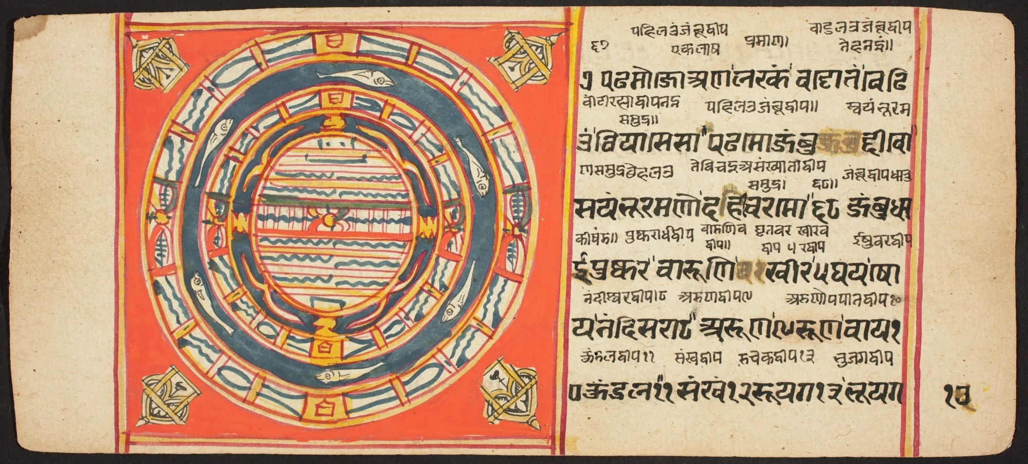 Tantric Manuscript "Sangrahani Sutra", by Unknown, unspecified