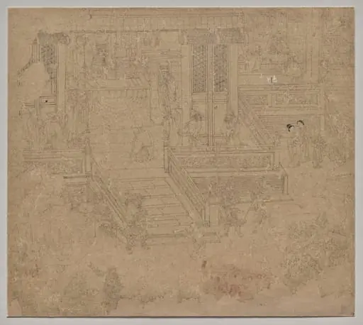 Album of Daoist and Buddhist Themes: Kings of Hells: Leaf 37