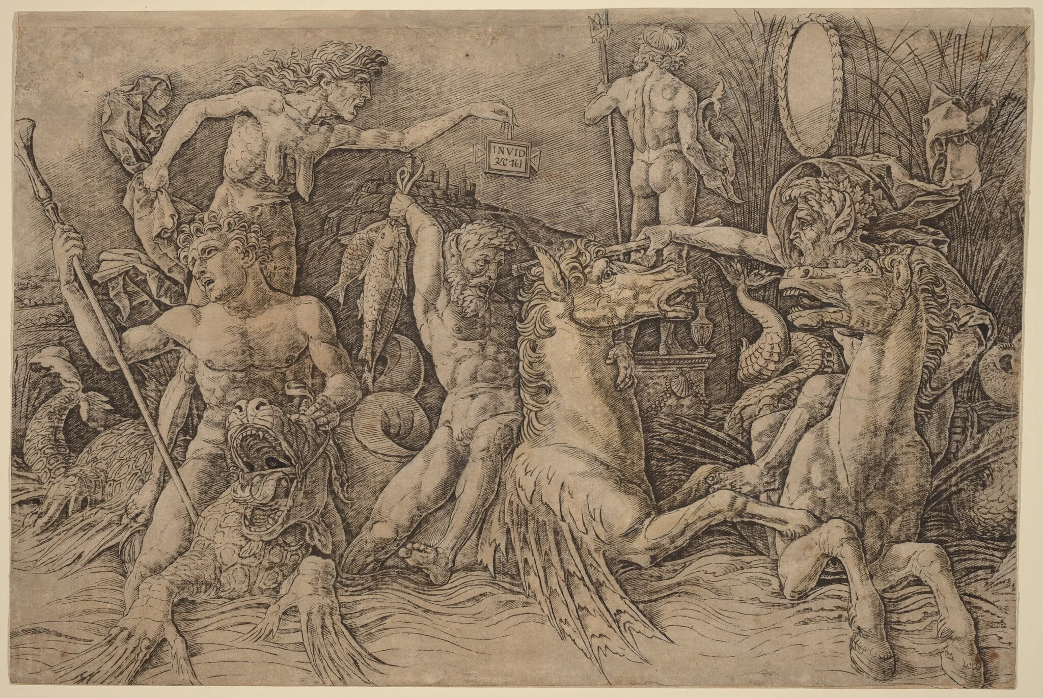 Battle of the Sea Gods [left half]