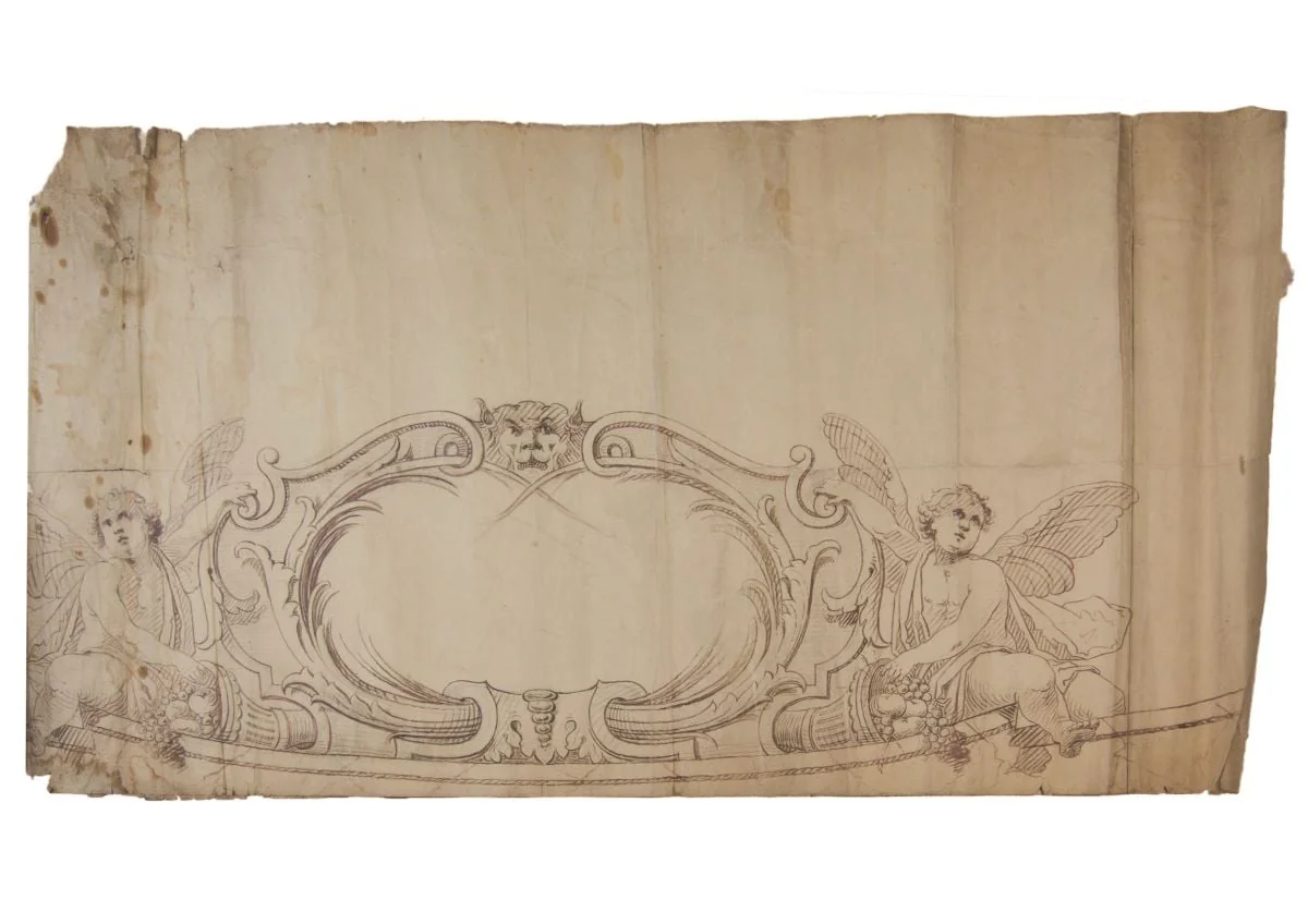 Ornament, by Gheorghe Tattarescu, 1867