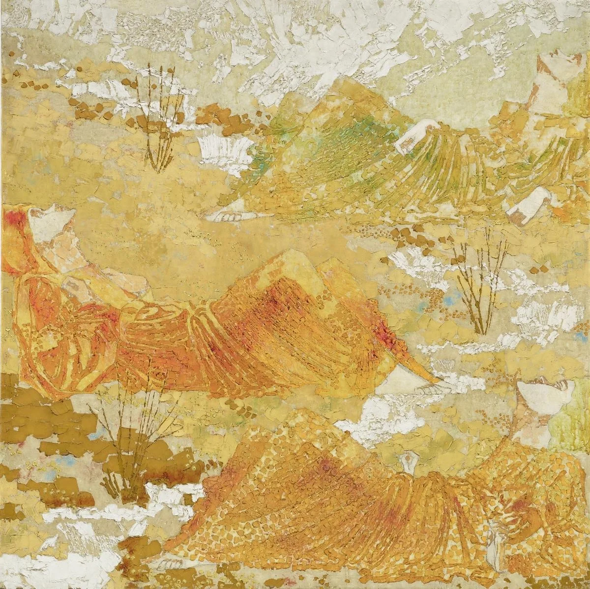 Contemplazione, by Augusto Giacometti, unspecified, 1910