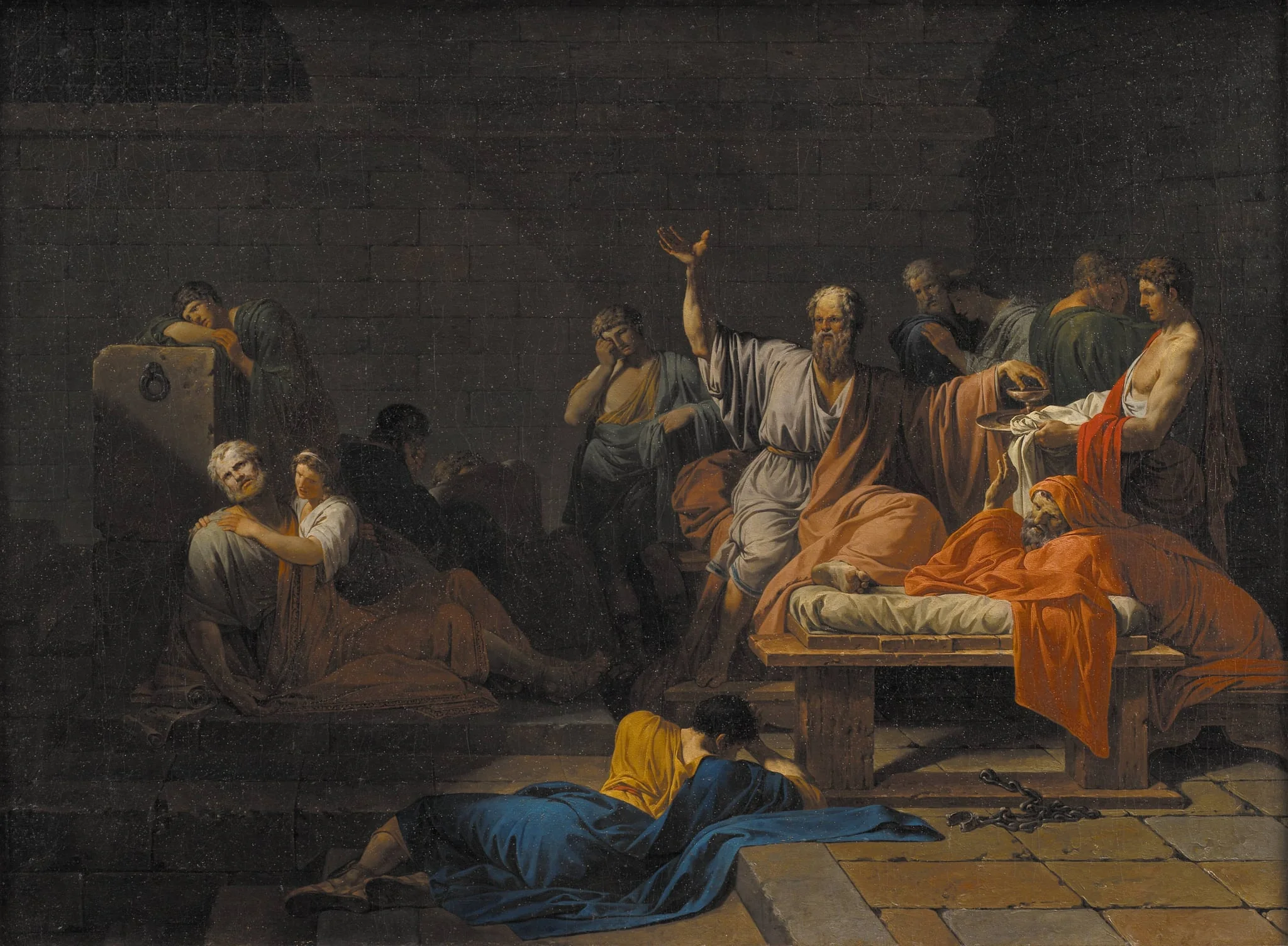 The Death of Socrates, by Unknown, 1750