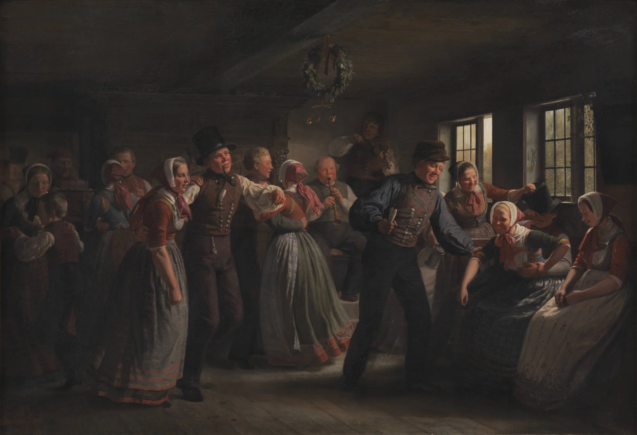 A Country Dance in the Hedebo District, Zealand