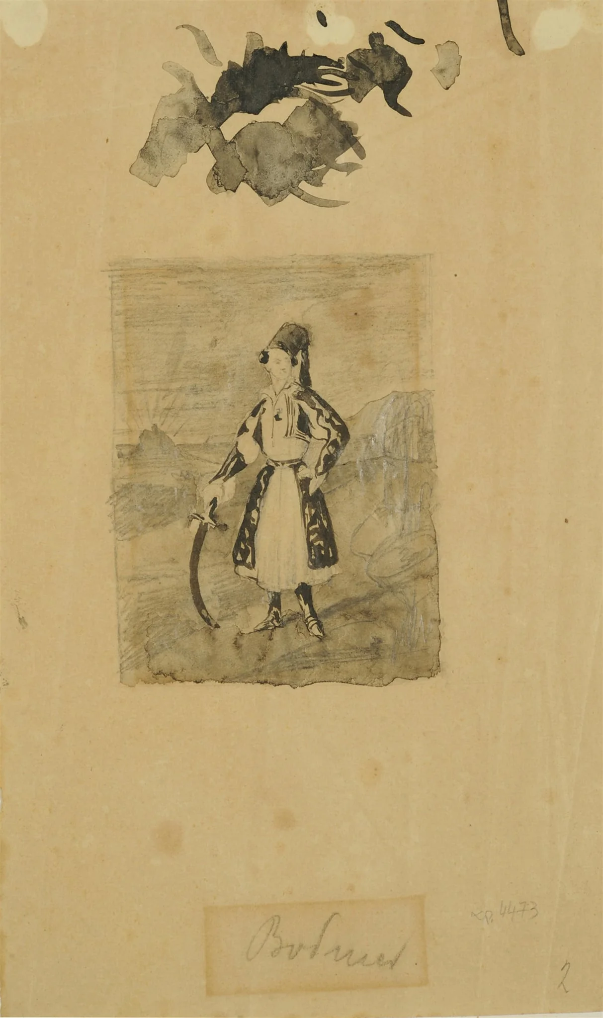 Ολόσωμη Προσωπογραφία του Όθωνος, by Karl Bodmer, 2009