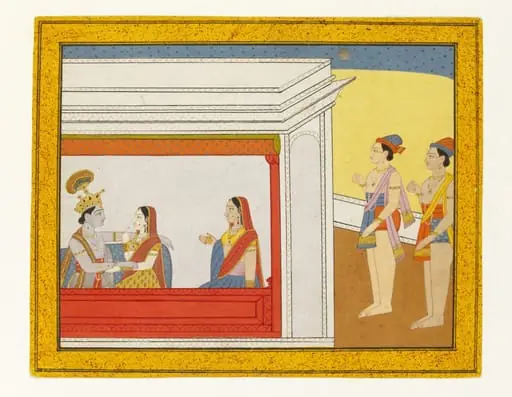 Radha and Krishna