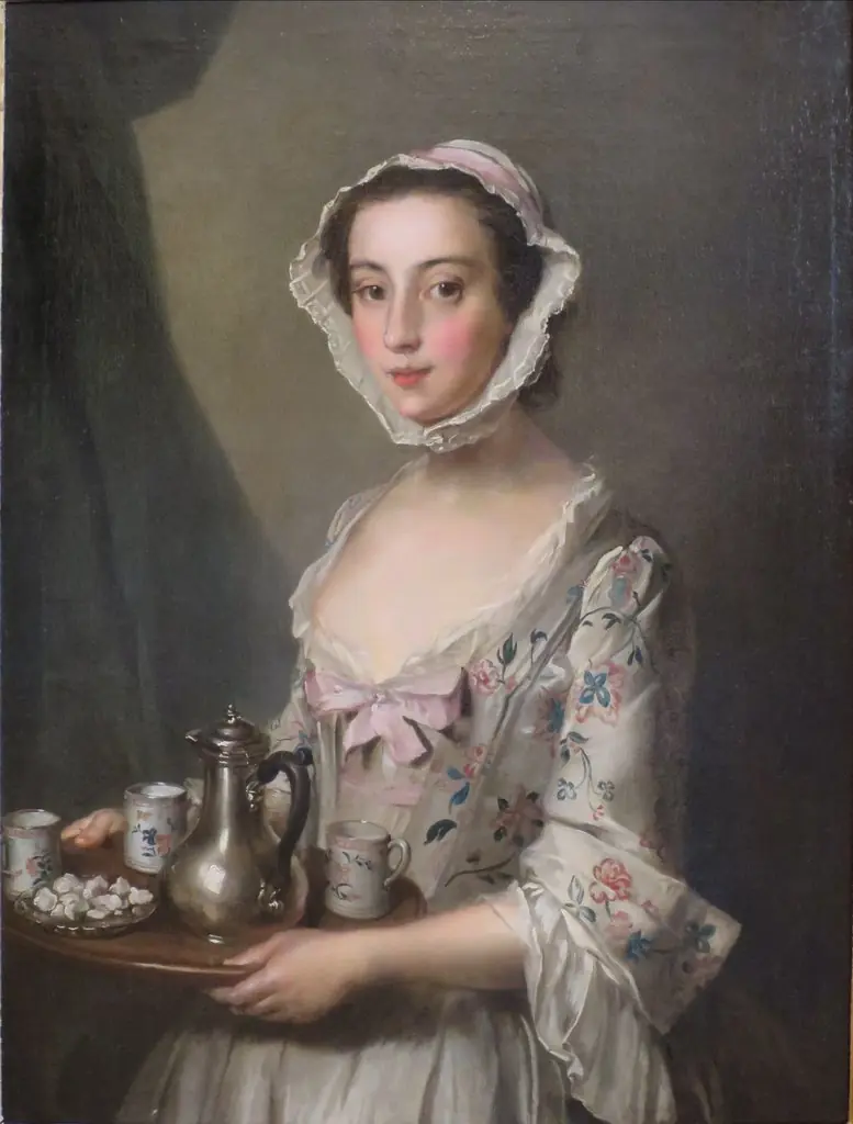 Girl with a Tray