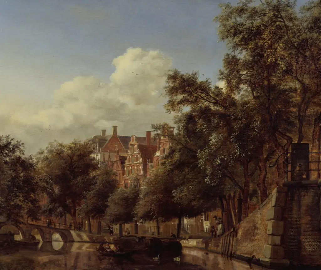 View of the Herengracht, Amsterdam, from the Leliegracht