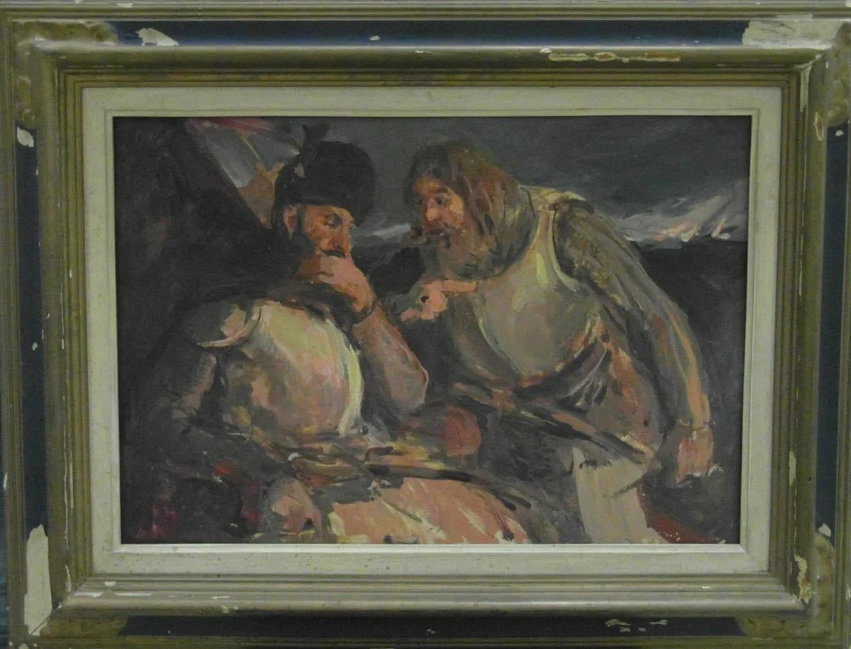 Mihai Viteazul si Preda Buzescu, by Ion Stoica Dumitrescu