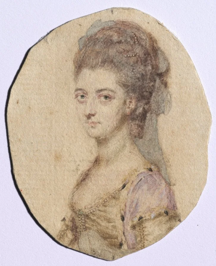 Portrait of Charlotte Bertie, née Warren, 4th Countess of Abingdon, by John Smart, unspecified, 1778