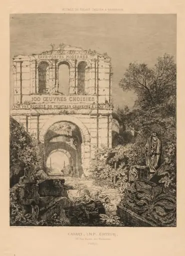 Ruines du Palais Gallien à Bordeaux