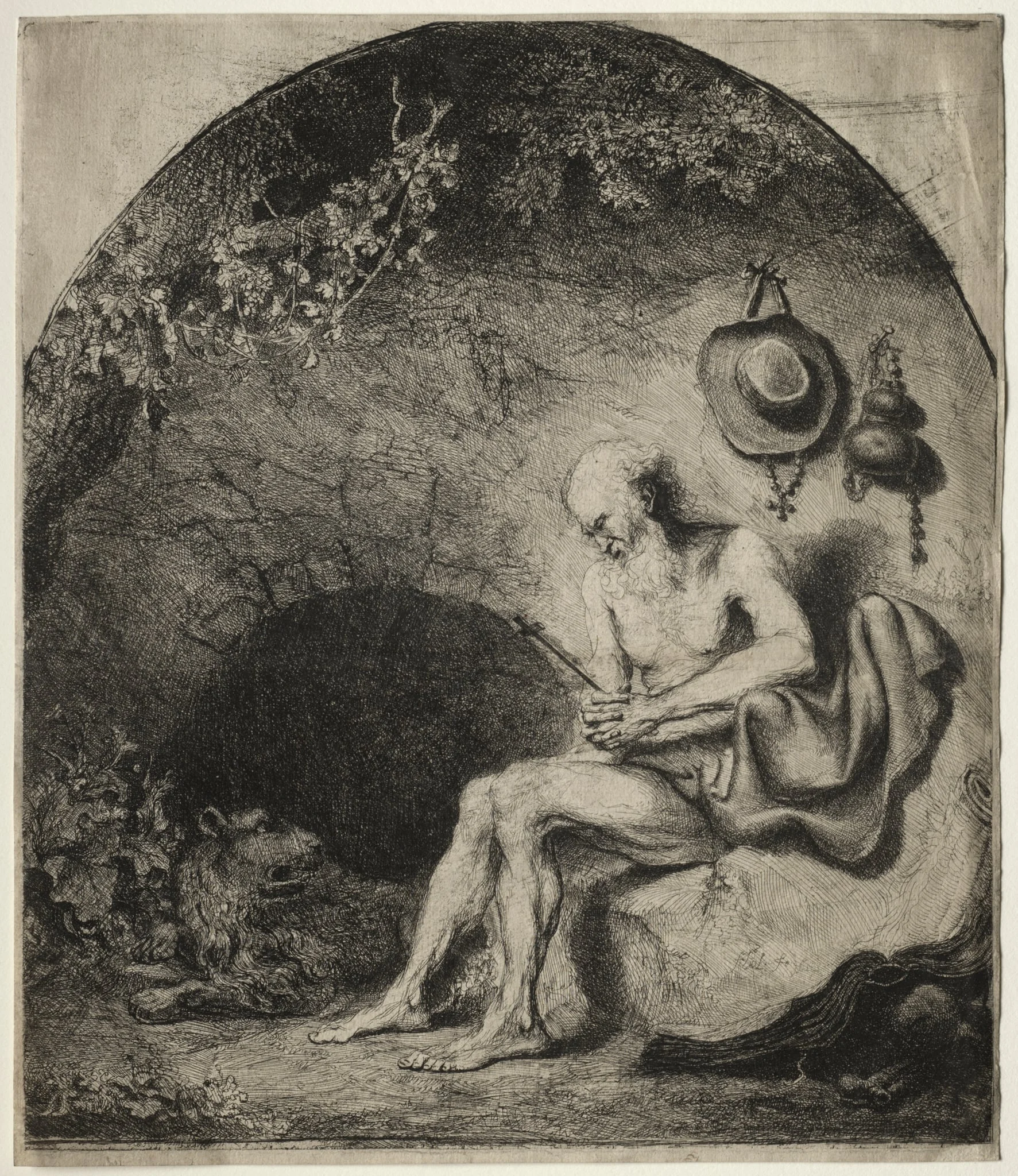 St. Jerome in Penitence, by Ferdinand Bol, 1644