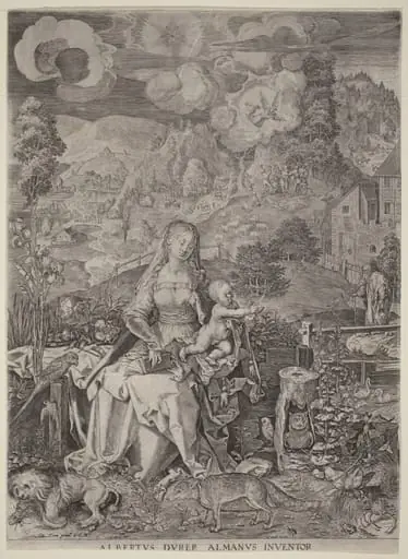 Virgin and Child in a Landscape