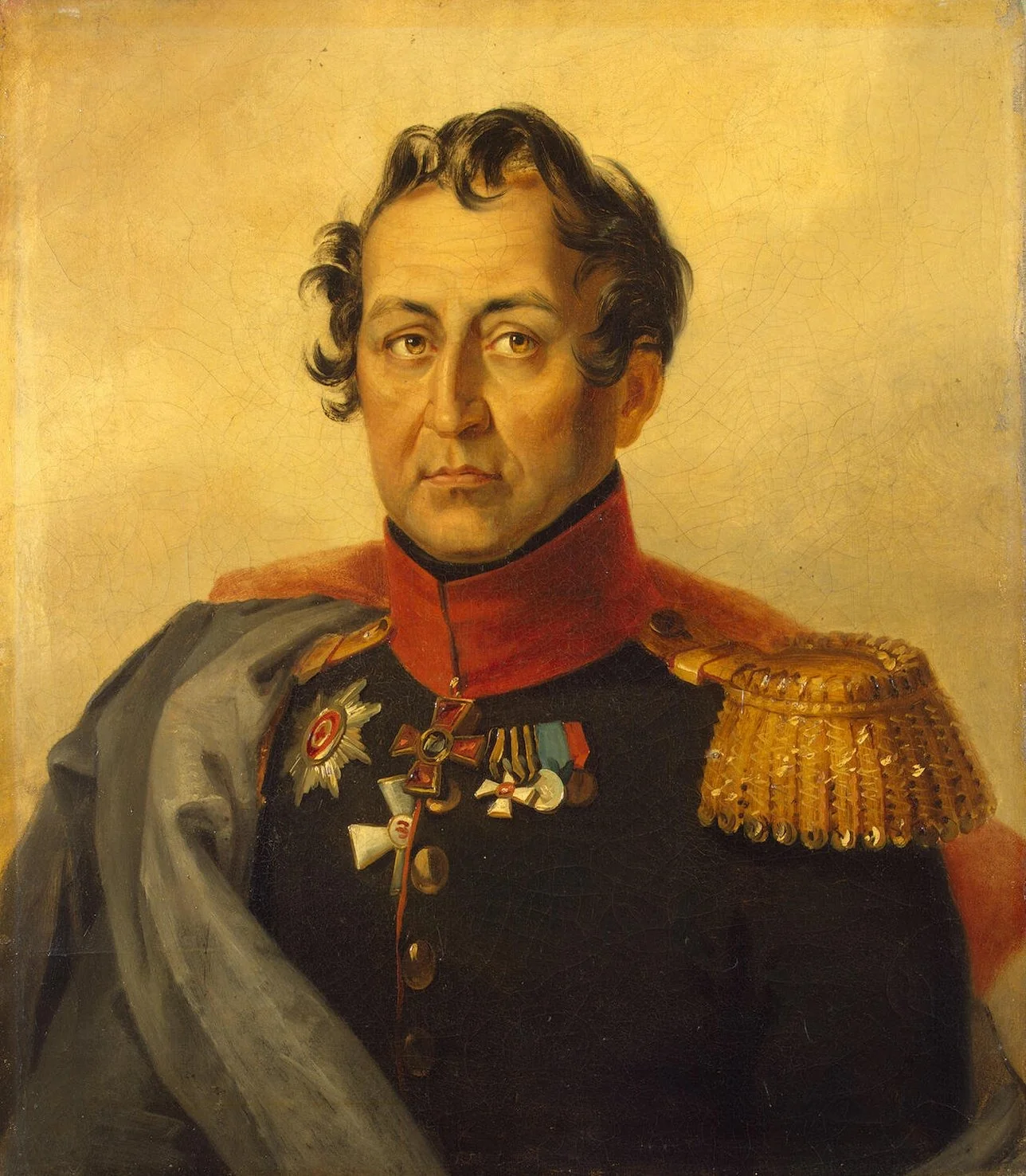 Portrait of Alexander I. Talyzin (1777-1849) (2nd), by George Dawe, oil, 1823