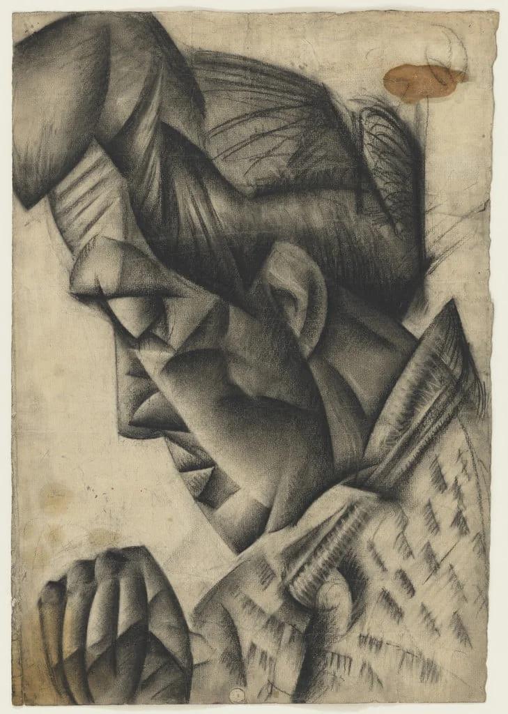 Untitled, by Pavel Tchelitchew, charcoal, 1918