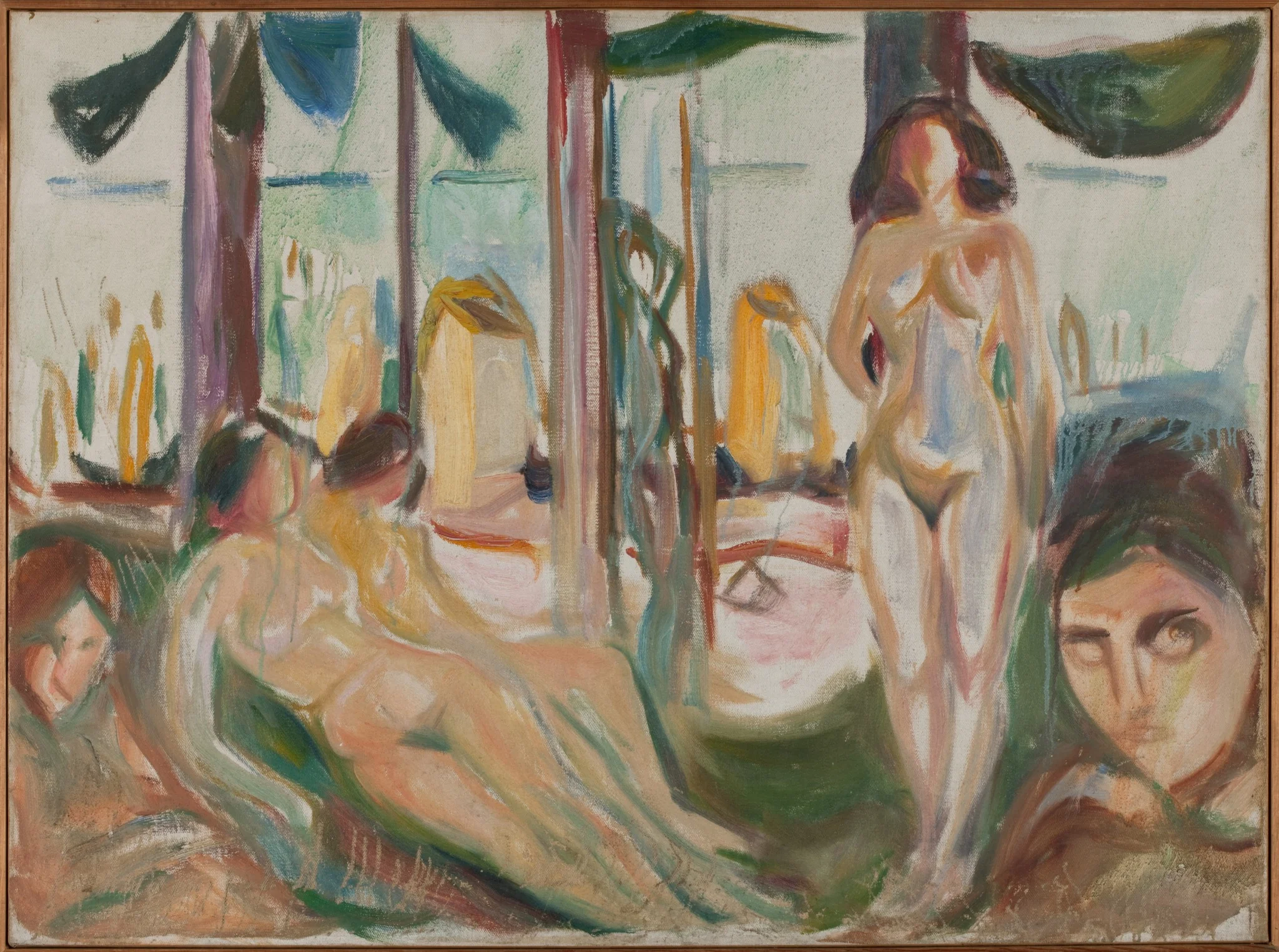 Naked Women by the Sea