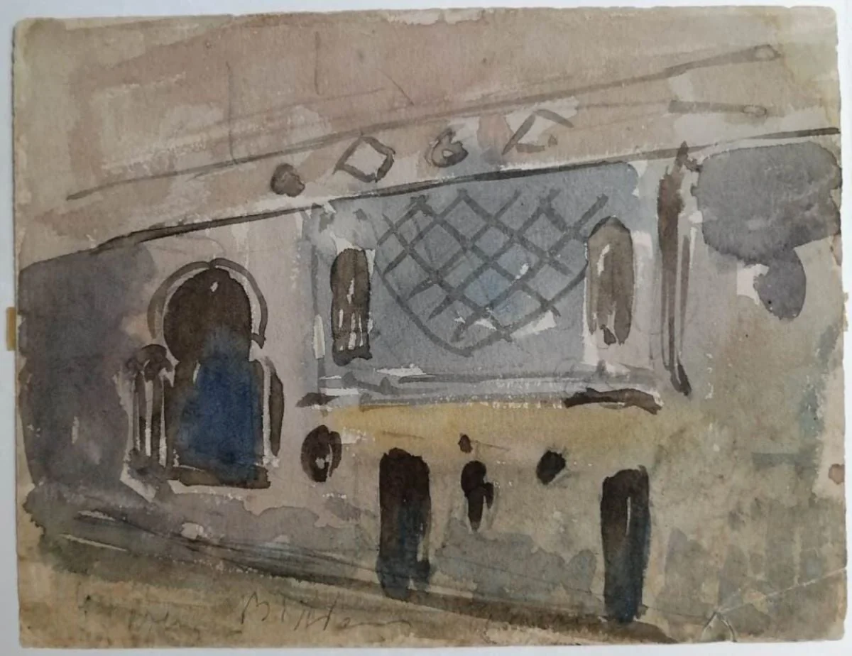 Arhitectură maură, by Carol Pop de Szathmári, 1850