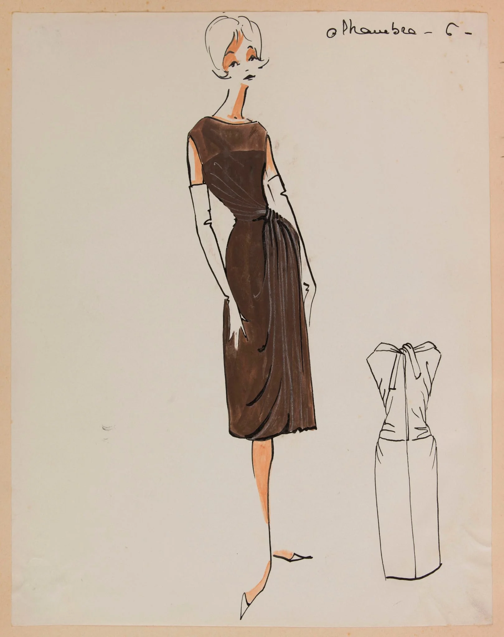 Alhambra, by Marie-Louise Carven, 1958