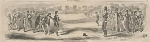 The Match between the Sophs and Freshmen - The Opening