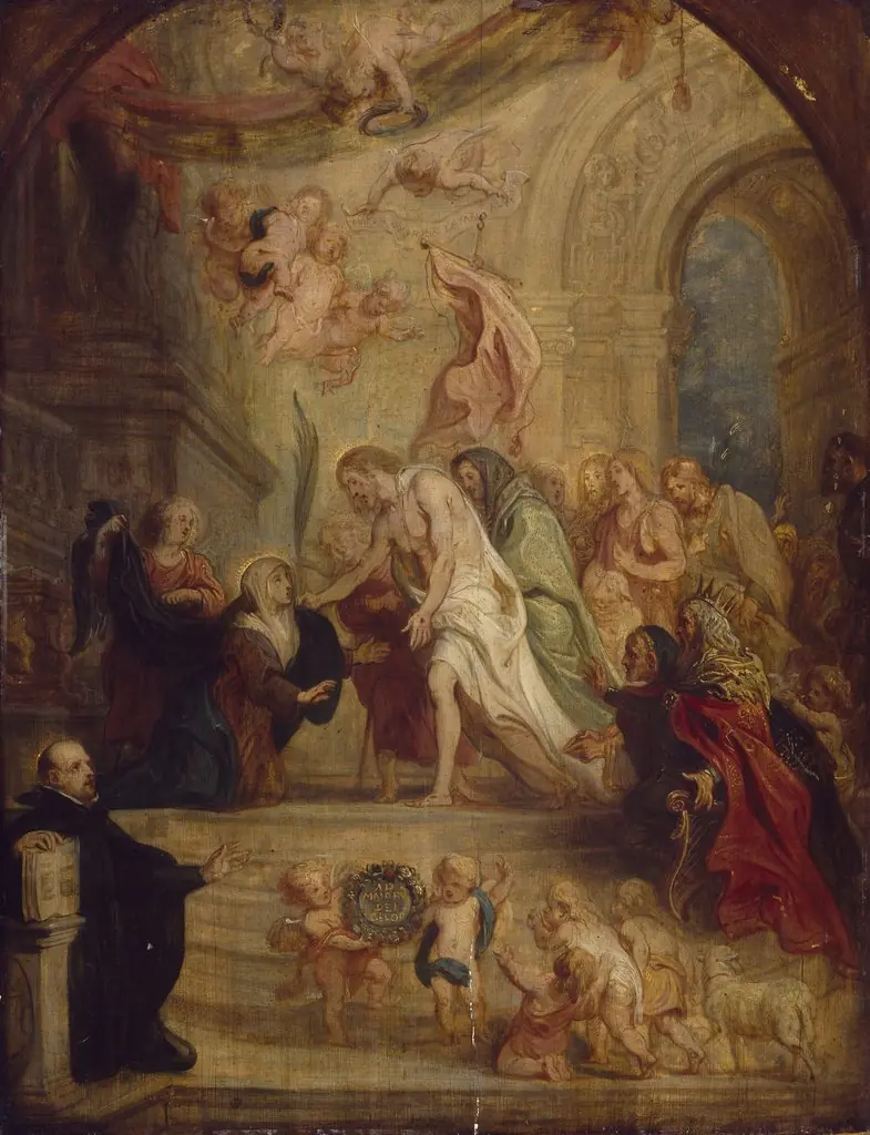 The Resurrected Christ Appearing to his Mother