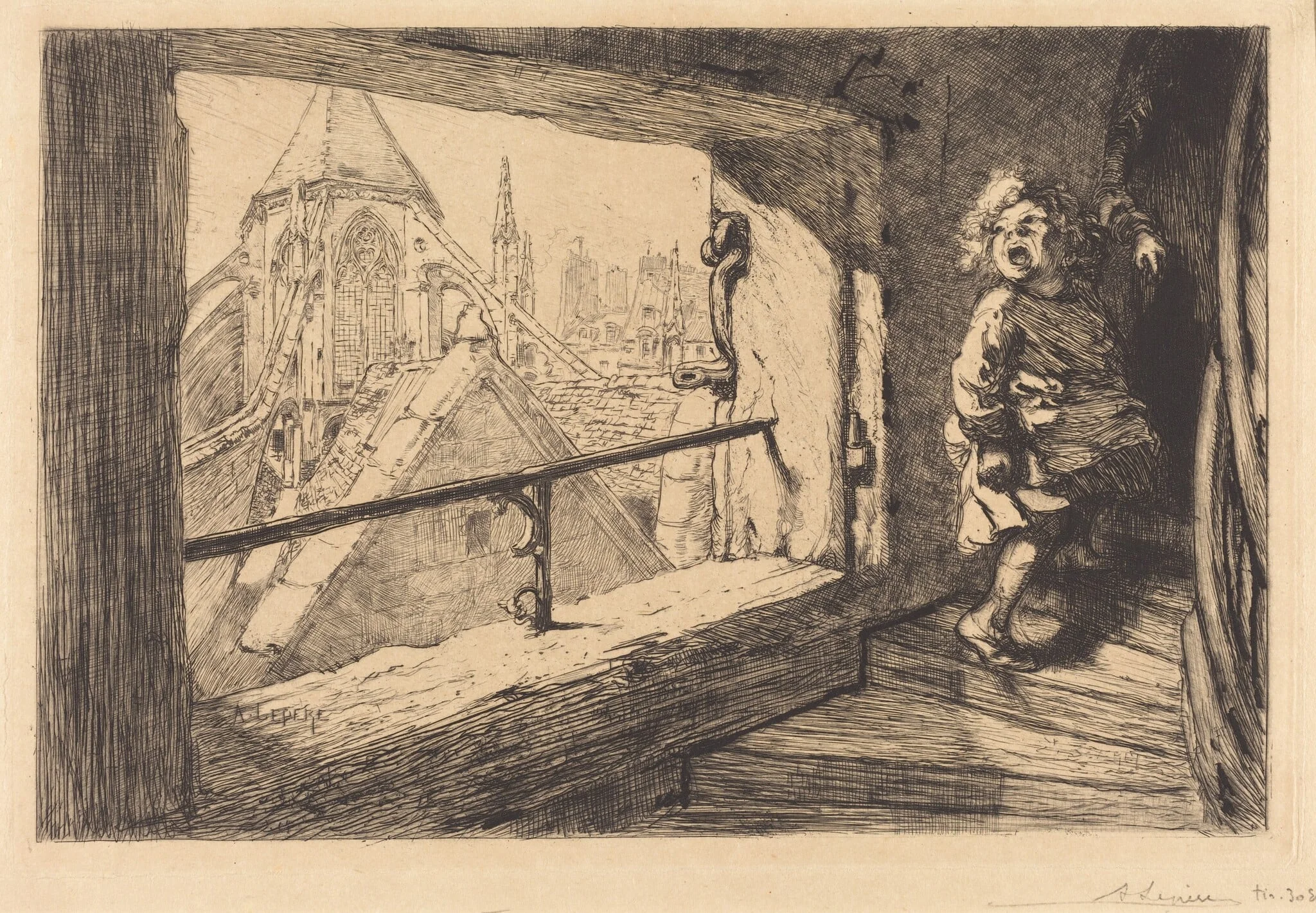 Les toits de Saint-Severin
