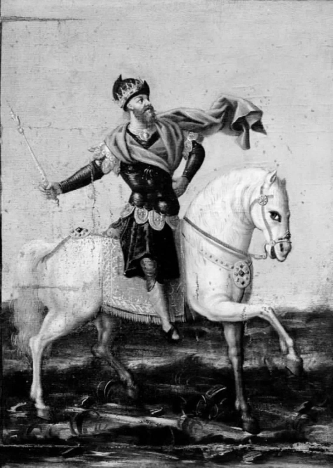Bajazet I (1347-1403), tyrkisk sultan, by Unknown, 1650